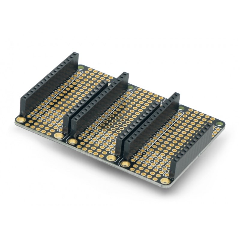 Universelles Prototypenboard Tripler Mini Kit - 2 Felder -