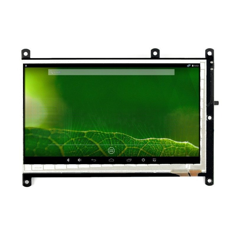 Kapazitiver 7-Zoll-TFT-LCD-Touchscreen, 1024 x 600 Pixel HDMI +