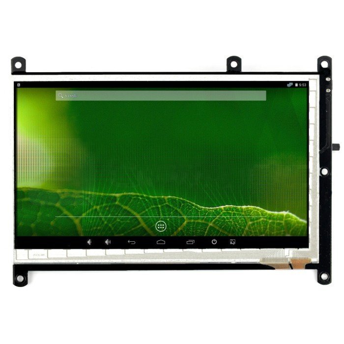 Kapazitiver 7-Zoll-TFT-LCD-Touchscreen, 1024 x 600 Pixel HDMI +