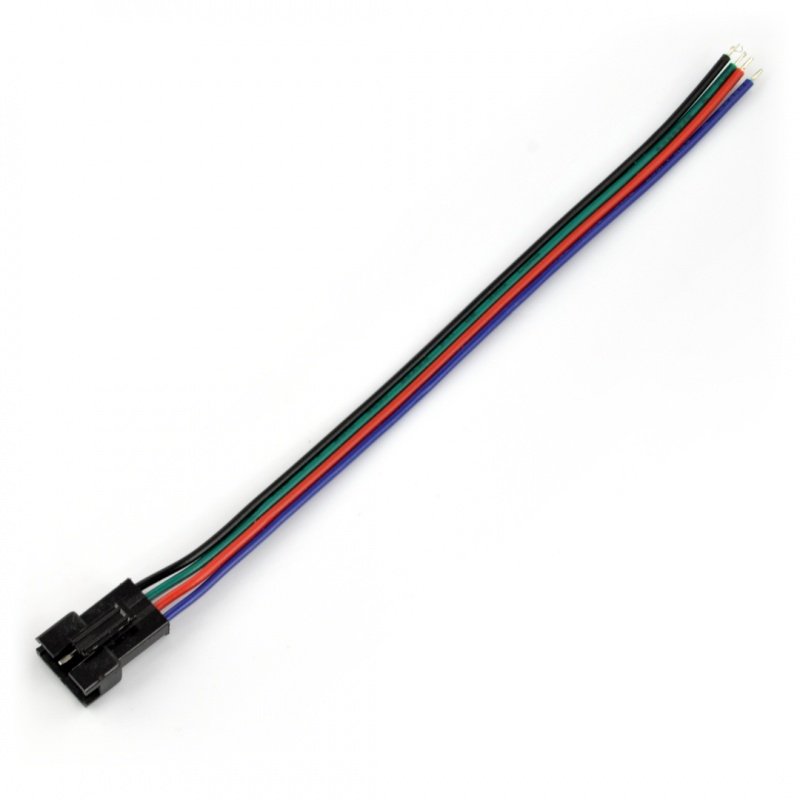 Stecker für RGB-LED-Streifen und -Streifen - Buchse