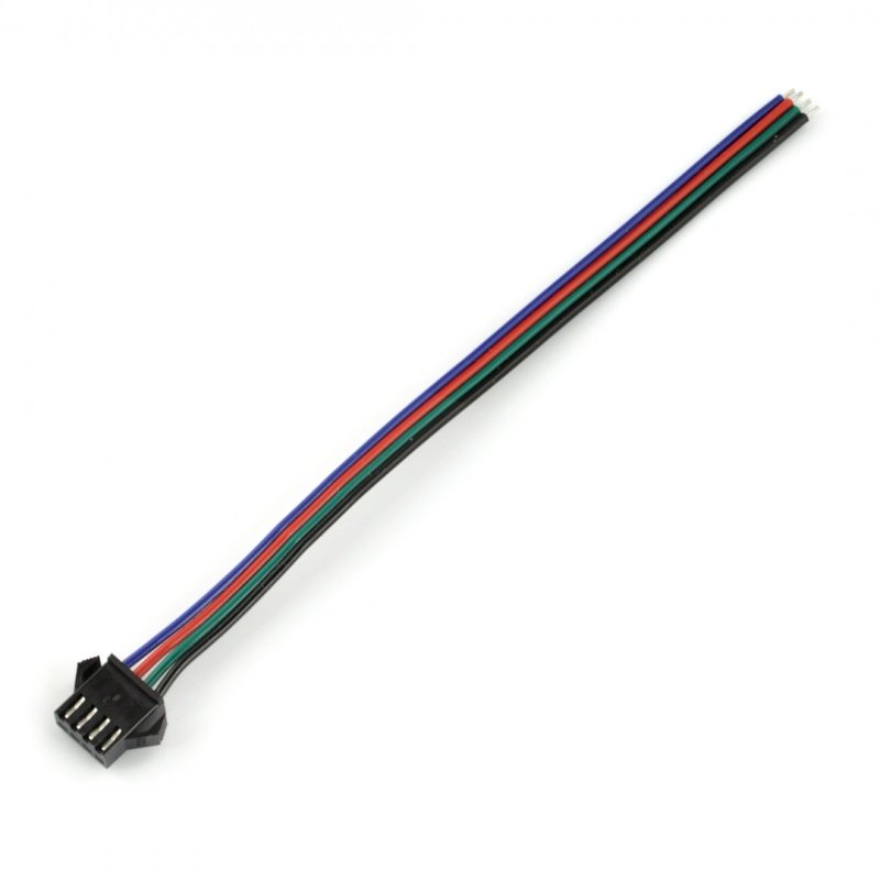 Anschluss für RGB-LED-Streifen und -Streifen - Stecker