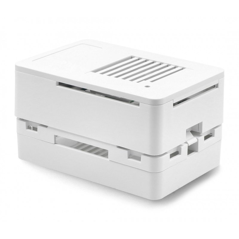 Gehäuse für Raspberry Pi 4B - weiß - MaticBox 4