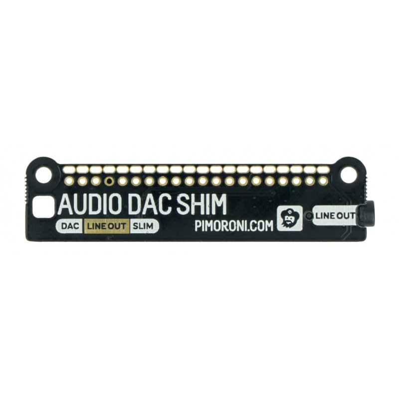 Pimoroni - Audio Dac Shim - I2S-Audio-Line-Ausgang