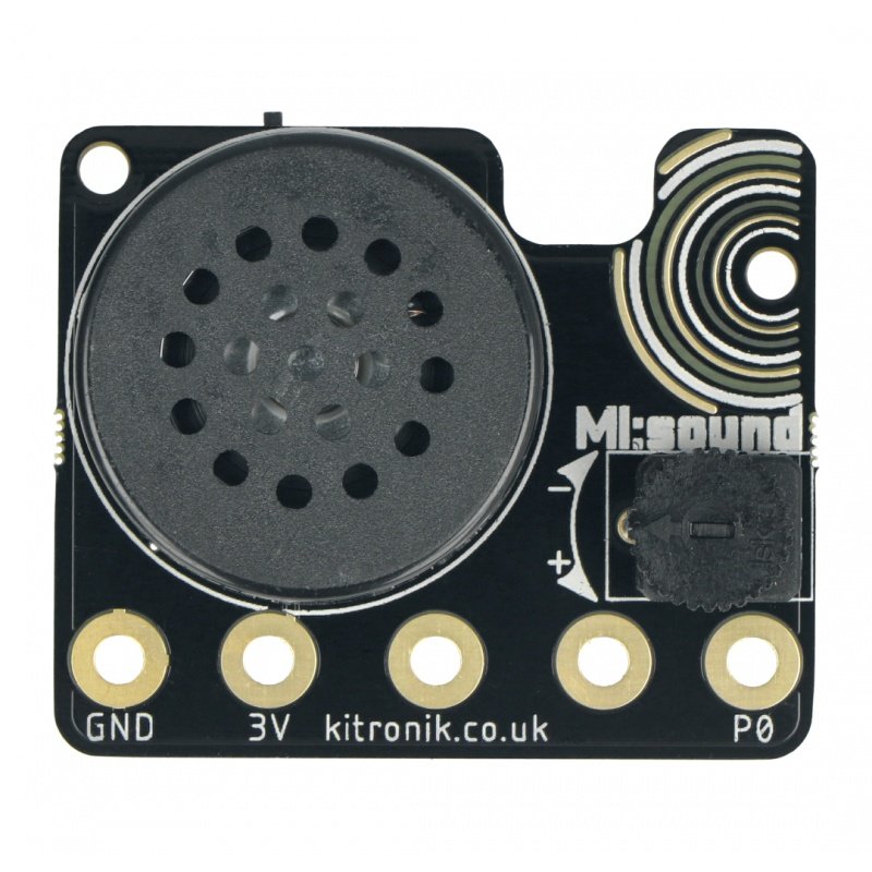 MI: Sound - Lautsprechermodul für BBC Mikro: Bit - Kitronik