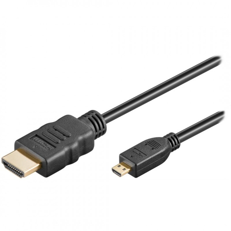 Goobay HDMI-Kabel - microHDMI - High Speed HDMI mit