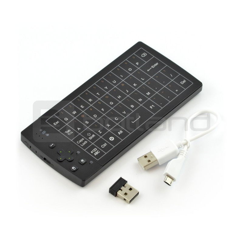 Measy TP-801 Wireless Keyboard Tastatur + Touchpad