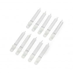 LED 5mm RGB WS2811 adressiert - 10St.