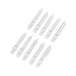 LED Diode 5mm RGB WS2811 adressiert - 10St.