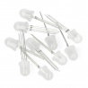 LED 8mm RGB WS2811 adressiert - 10St. - zdjęcie 1