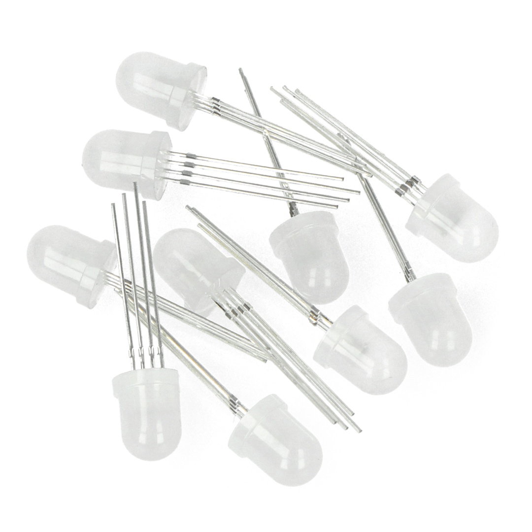 LED 8mm RGB WS2811 adressiert - 10St.