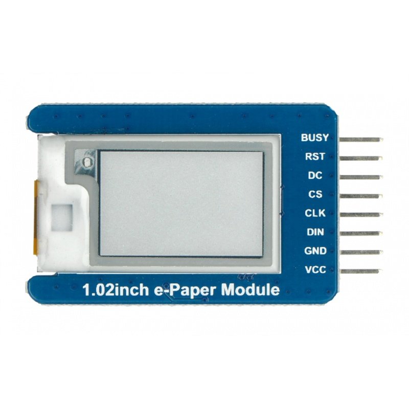 E-Paper E-Ink - Modul mit SPI-Display - 128x80px 1,02 '' -