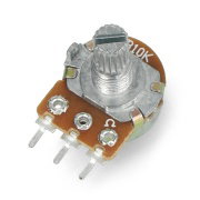 Drehpotentiometer 10kΩ linear 1/8W