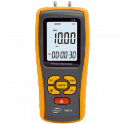 Digitaler Differenzdruckmesser - Gasdruckmesser - Benetech GM510