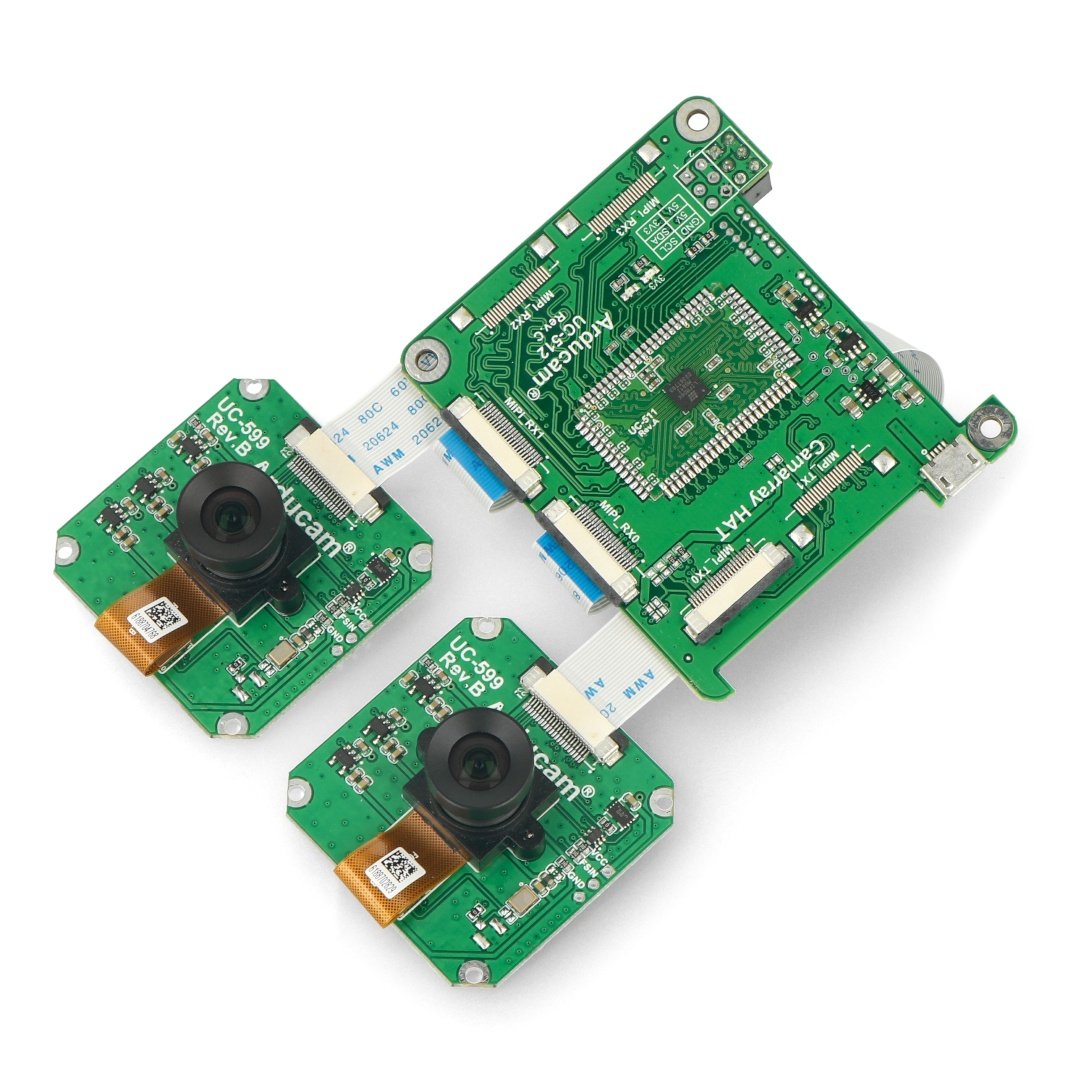 Stereoskopische 1-Mpx-Kamera für Raspberry Pi und Nvidia Jetson