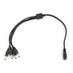 DC 5,5 / 2,1 mm Splitter - 4 Pins