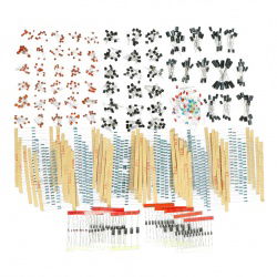 Bausatz elektronische Bauteile - 1400 Bauteile