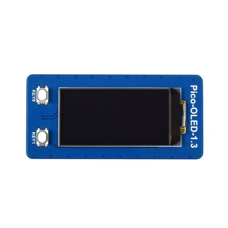 OLED-Display 1,3 '' 64x128px - SPI / I2C - schwarz und weiß -