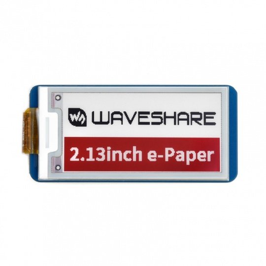 Display E-Paper E-Ink 2,13 '' 212x104px - SPI - 3 Farben - für Raspberry Pi  Pico - Waveshare 19588