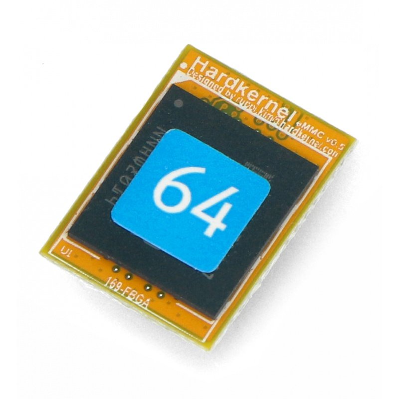 64GB eMMC Speichermodul mit Linux für Odroid XU4