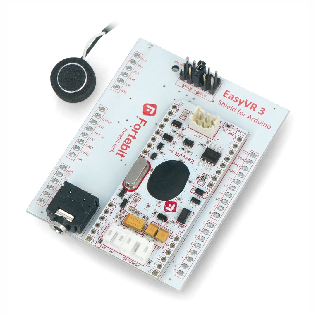 EasyVR 3 Plus Shield - Spracherkennung - Schild für Arduino -