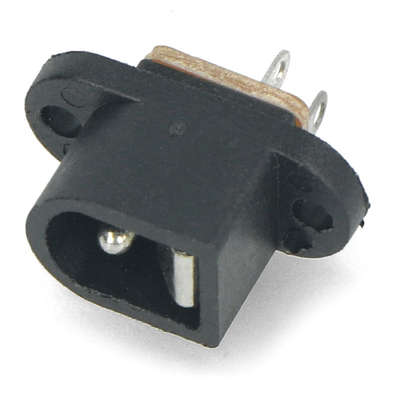 DC 5,5 x 2,1mm Buchse für das Gehäuse - geschraubt - 5 Stk.