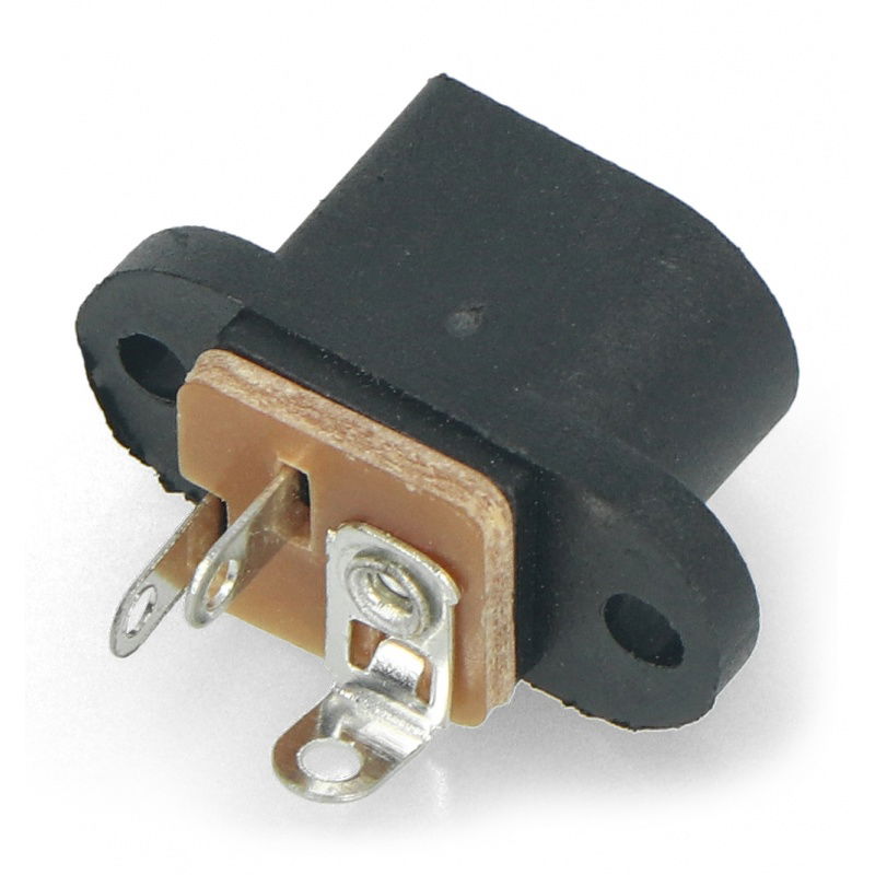 DC 5,5 x 2,1mm Buchse für das Gehäuse - geschraubt - 5 Stk.