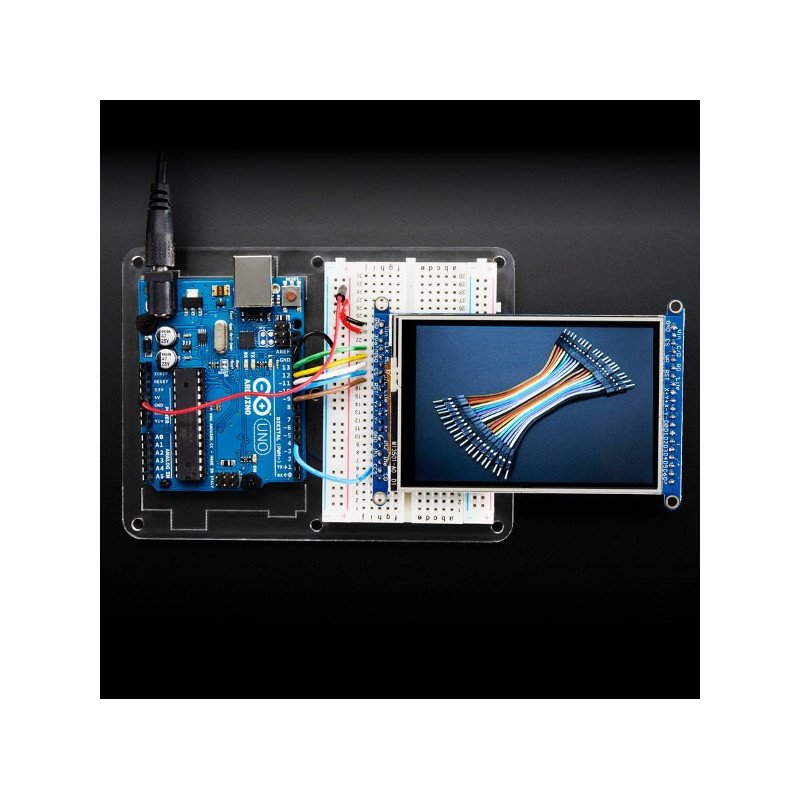 3,5-Zoll-TFT-LCD-Touchdisplay, 320 x 480 Pixel, mit