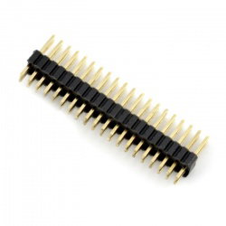 2x20 Goldpin Stecker, gerade 2,54mm Raster - Raspberry Pi