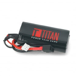 Li-Ion Titan 3000mAh 16C 2S 7,4V Akku - DEAN - 67x37x19mm