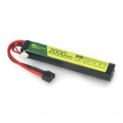 Batterie Li-Pol Electro River 2000mAh 15 / 30C 2S 7,4V - T-DEAN