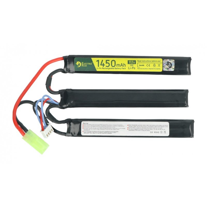 Batterie Li-Pol Electro River 1450mAh 30C 3S 11,1V - Tamiya -