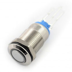 Bistabiler EIN-AUS-Schalter - PBW-12A - 2A / 250V - flach rot /