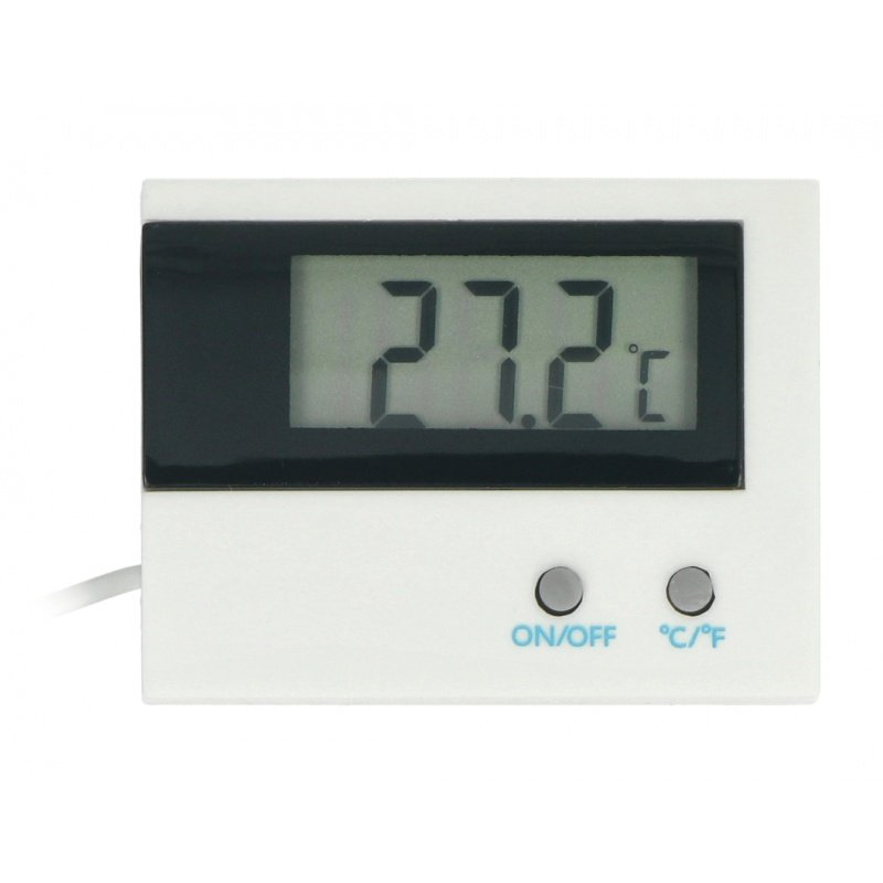 Thermometer mit externer Sonde und LCD-Anzeige von -50 ° C bis