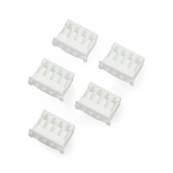 Złącze 4-pinowe raster 2mm - gniazdo 4x1 - 5szt.