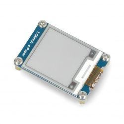 E-Paper E-Ink (B) 1,54 '' 200x200px - Modul mit dreifarbigem SPI-Display - Waveshare 13338