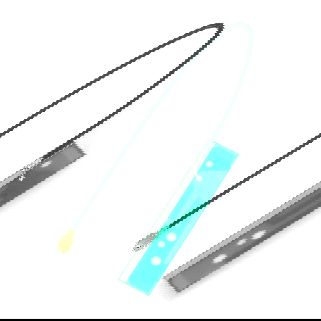 Flexible 2,4-GHz-WLAN-Antenne mit U.FL-Anschluss - selbstklebend - 100 mm