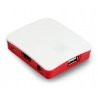 Offizielles Raspberry Pi 3 A+ Gehäuse – rot und weiß - zdjęcie 2