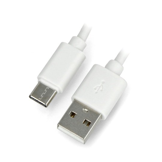 USB 3.0-Kabel, Typ C, 1,5 m Esperanza EB226W - weißes Geflecht