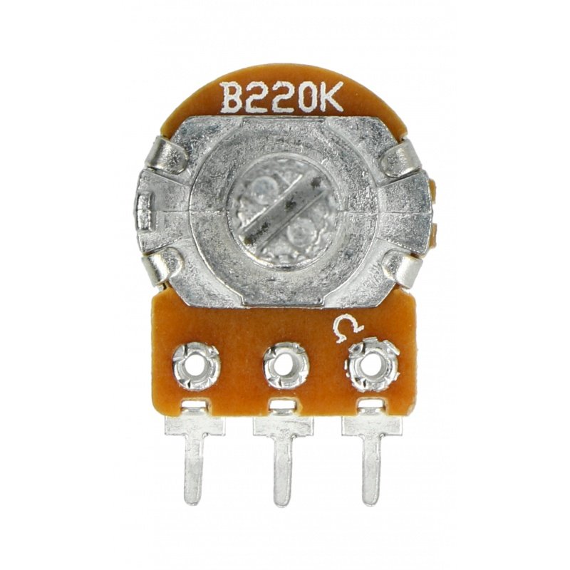 Drehpotentiometer 220kOhm linear 1/5W B220K - 5St.