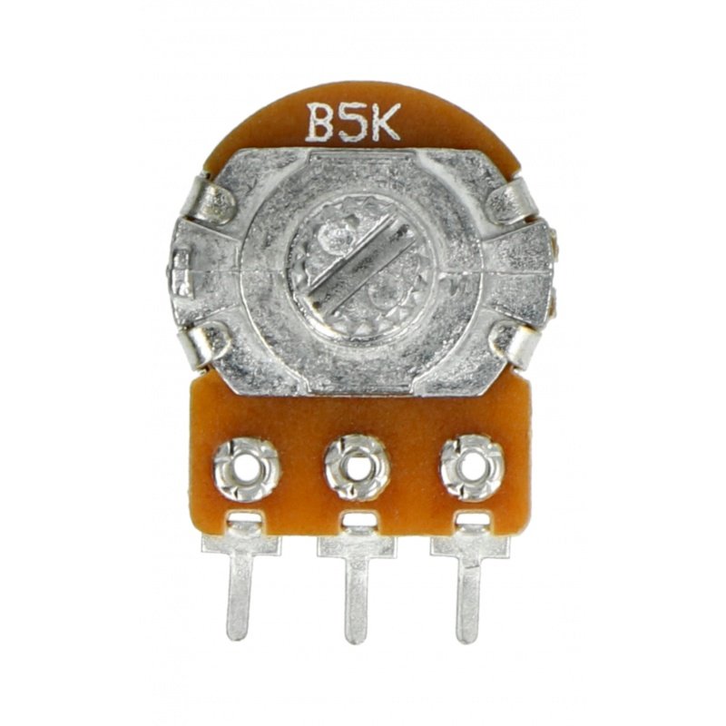 Drehpotentiometer 5kOhm linear 1/5W B5K - 5St.