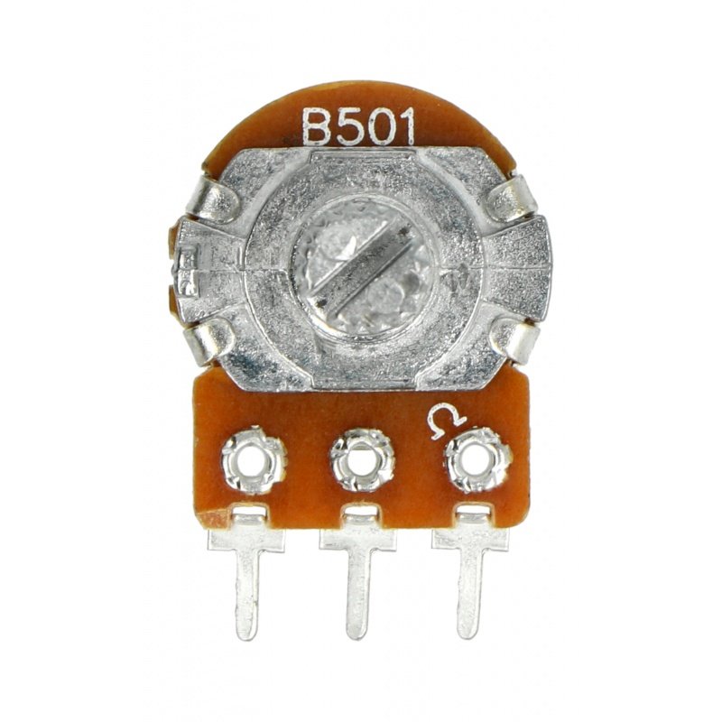 Drehpotentiometer 501Ohm linear 1 / 5W B0.5K / B501 - 5St.