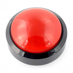 Push Button 6cm - rot