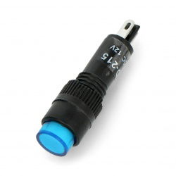 Blinker 12V DC - 8mm - blau