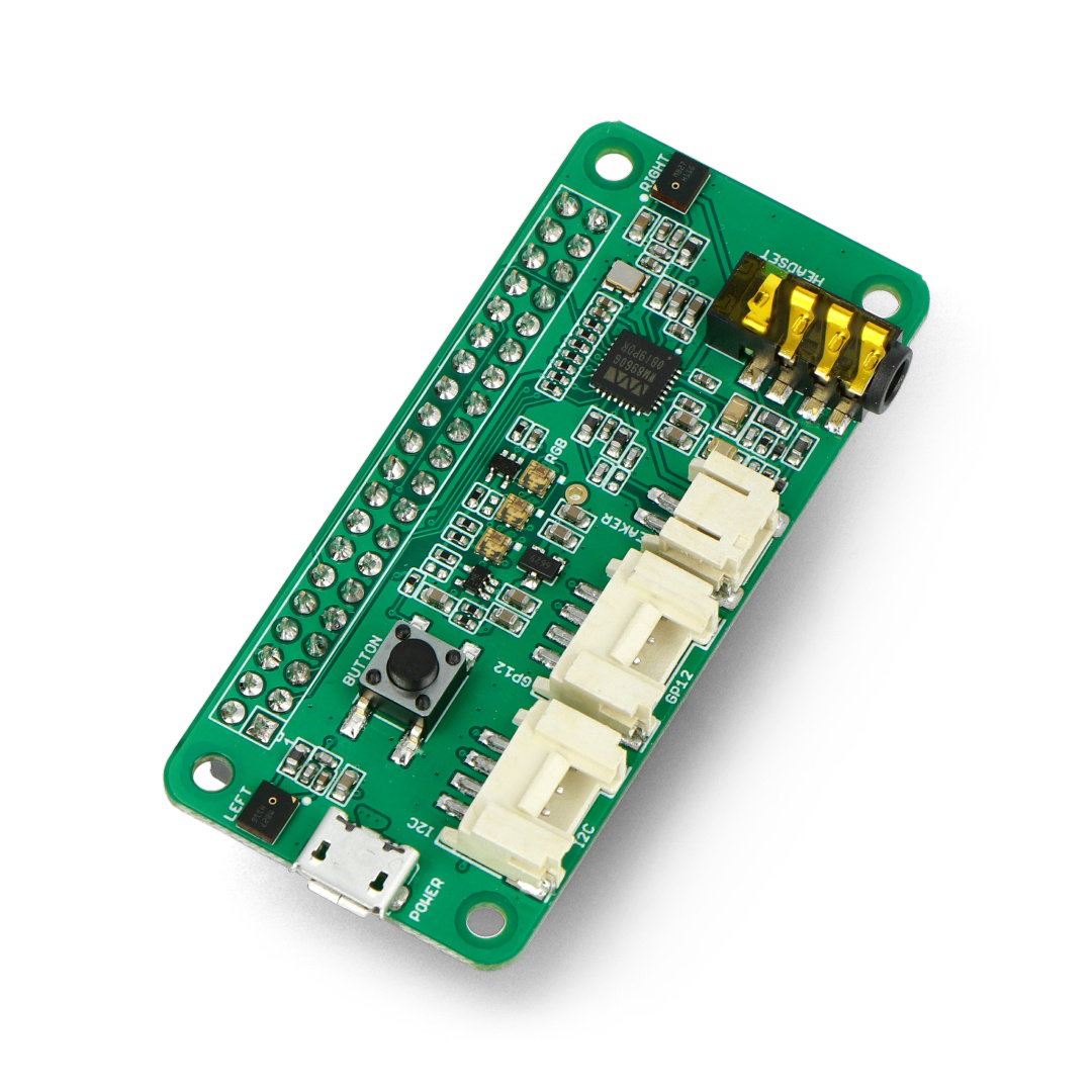 ReSpeaker v2.0 für Raspberry Pi - Modul mit 2 Mikrofonen - Seeedstudio 107100001