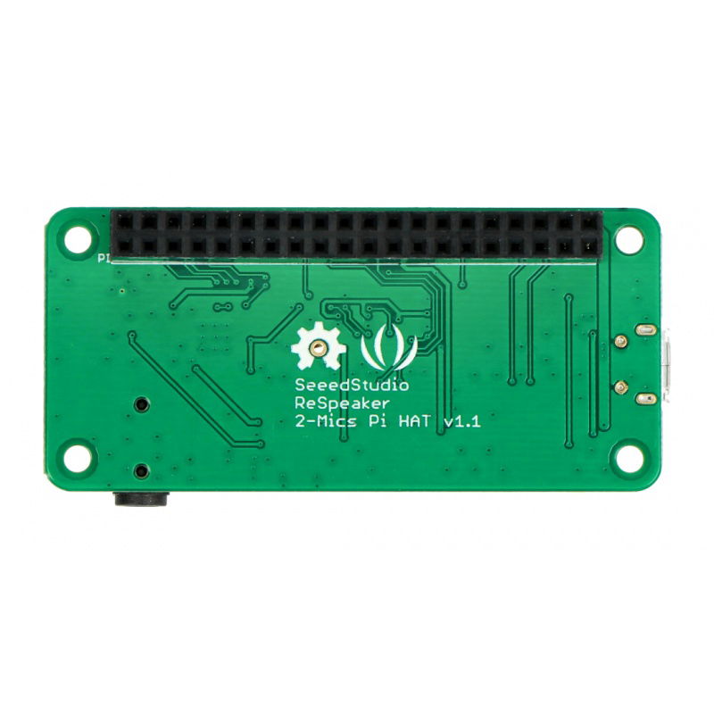 ReSpeaker v1.1 für Raspberry Pi - Modul mit 2 Mikrofonen -
