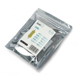 Satz justPi CF THT 1 / 4W-Widerstände beschrieben - 200 Stk.