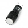 Signallampe 230V AC - 12mm - weiß - zdjęcie 1
