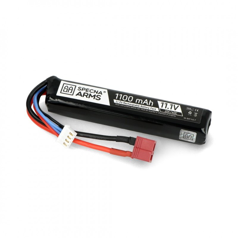 Batterie Li-Pol Specna ARMS 1100mAh 20 / 40C 3S 11,1V -