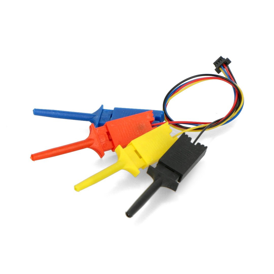 4-poliges JST-SH-Verbindungskabel mit Micro-Hook-Testhaken -