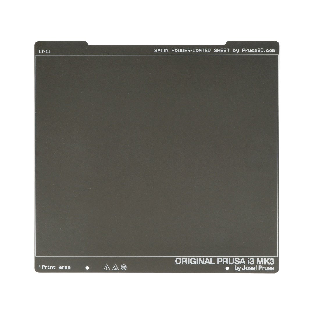 PEI-Federstahlplatte - für Drucker Prusa i3 MK3/S/+ und MK2.5/S